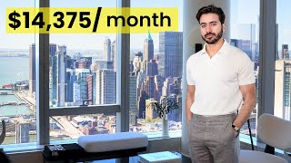 My NYC Apartment Tour Luxury Penthouse in Manhattan [upl. by Trumann]