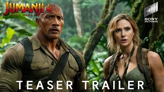 JUMANJI 4  The Final Game  Teaser Trailer  Dwayne Johnson Karen Gillan 2026 [upl. by Suiremed]