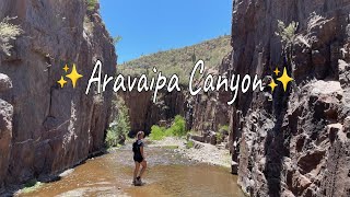 🌿Hiking Aravaipa Canyon Wilderness 🏞️ [upl. by Damick]