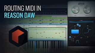 How To Route MIDI in Reason 12  Routing Polyverse Plugins Tutorial [upl. by Donatelli]