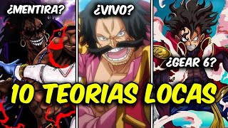 10 TEORÍAS LOCAS de One Piece en sólo 1 HORA  One Piece Teoria [upl. by Llewop]