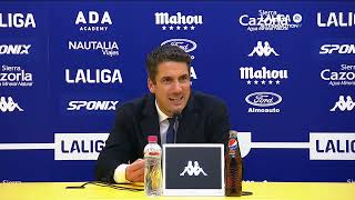 Rueda de prensa AD Alcorcón vs Real Zaragoza [upl. by Yong]