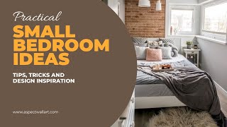 Practical Small Bedroom Ideas  Interior Design Tips Tricks and Inspiration [upl. by Flynn199]