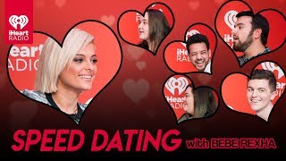 Bebe Rexha Speed Dates With 5 Lucky Fans  Speed Dating [upl. by Michiko290]