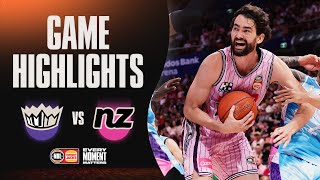 Sydney Kings vs New Zealand Breakers  Game Highlights  Round 15 NBL24 [upl. by Eissen]