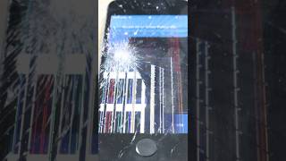 Cracked iPhone screen DIY repair [upl. by Aihpos]