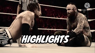 BUDDY MURPHY VS ALEISTER BLACK HIGHLIGHTS [upl. by Aicirtap]