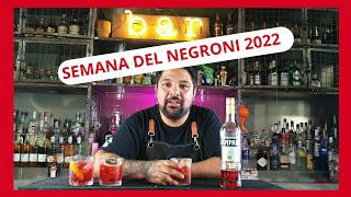 CÓMO preparar 6 tipos de Negroni  NEGRONI WEEK 2022 [upl. by Nnahgiel]