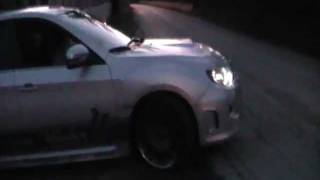 Subaru impreza WRX STI exhaust sound 2011 [upl. by Guise]