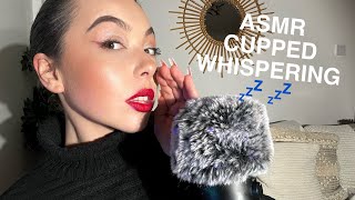 ASMR CUPPED WHISPERING  100 VOLUME FOR YOUR RELAXATION [upl. by Ocirne]