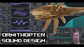 Helicopter  Ornithopter Sound Design tutorial [upl. by Stutsman]