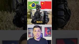 Vergonha Militar Chineses classificam o Exército Brasileiro como o mais FALSO do mundo shorts [upl. by Coco]