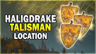 Haligdrake Talisman Location with 1 and 2 Variant Reduce Holy Damage  Elden Ring Guide [upl. by Nordgren343]