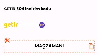 Getir Yemek İndirim Kodu  Getir Yemek Siparişi Nasıl Verilir [upl. by Eemyaj]