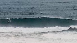 BIG WAVE PADDLE session at Nazaré – October 20 2024 [upl. by Boyden815]