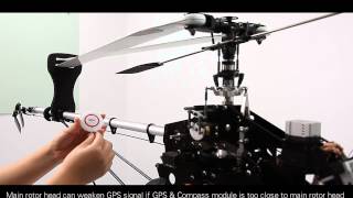 DJI Ace Waypoint Seup DemoGPSampCompass Module Installation [upl. by Girardi492]