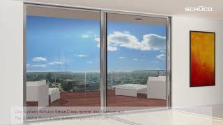 CONSTANTINEBYDESIGN  SCHUCO SMART STOP  SOFT CLOSE  SLIDING DOORS [upl. by Lali506]