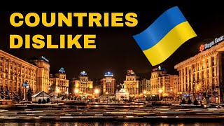 🇺🇦 Top Countries that Dislike Ukraine  Includes Russia amp Poland  Yellowstats 🇺🇦 [upl. by Eivi88]