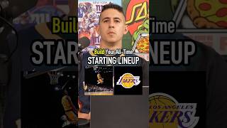 Build Your AllTime LAKERS Starting Lineup Do You Agree reels basketball lineup lakers kobe [upl. by Miles]