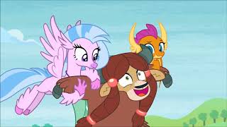 Smolder Silverstream Yona Ocellus Gallus and Sandbar learning friendship by doing [upl. by Valenba]