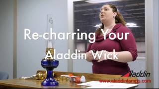 Re charring Your Aladdin Wick [upl. by Llenrac32]