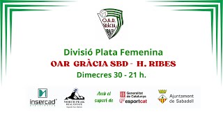 DHPF OAR Gràcia  H Ribes [upl. by Wertheimer778]