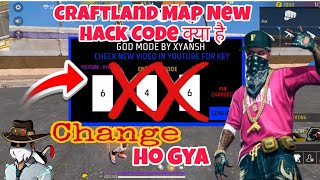 How To Change Craftland map New Hack Cod Kya hai 🤯 watch full video  freefire craftland viral [upl. by Ennaillek]