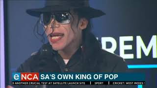 Michael Jackson impersonator Dantanio Goodman was in studio [upl. by Emoraj116]