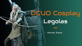 DCUO Cosplay Legolas Helms Deep [upl. by Fairweather]