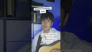 Juno  Sabrina Carpenter Cover by Darren Ryder Lim asianartist cover [upl. by Namdor750]