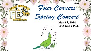 Four Corners Morning Spring Concert 51524  Superior Schools [upl. by Nolyaj]