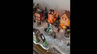 2024 Wifes Christmas Village christmas [upl. by Aiseneg953]