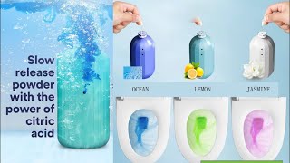 Automatic Royal Blue Bubble Toilet Cleaner  90Day Freshness amp Deodorization Global Gadget Hub [upl. by Yeo]