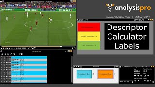 Nacsport Tutorial  Descriptor Calculator Labels for your Dashboard [upl. by Teiluj]