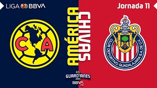 Resumen  América vs Guadalajara  Liga BBVA MX  Guardianes 2020  Jornada 11 [upl. by Munsey]