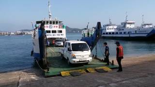 Loading Car to Passenger Ferry [upl. by Mahgem180]