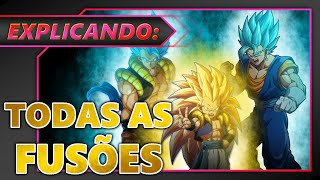 Explicando Todas fusões de Dragon Ball [upl. by Ecnadnac]