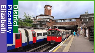 London Underground Journey  Southall to Park Royal via Ealing Broadway [upl. by Pack]