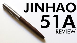 Jinhao 51A Fountain Pen Review [upl. by Nissa]