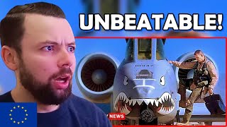 European Reacts Why No One Wants to Fight the A10 Warthog [upl. by Orlov]