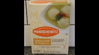 Manischewitz Matzo Ball amp Soup Mix Review [upl. by Nnaira]