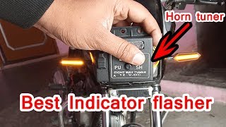 hazard flasher for motorcycle Horn tuner [upl. by Ynatsyd663]