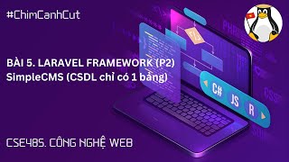 52 Laravel Framework 11 P2  Ứng dụng CMS CRUD đơn giản [upl. by Robenia]