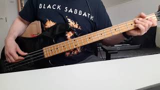 Black Sabbath  War Pigs bass cover [upl. by Adnolahs]