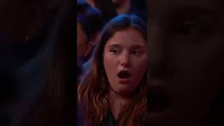 OMG 😱 BGT 2024 Girl transforms into agt bgt agt2024 simon sophia americangottalent magic [upl. by Atolrac]