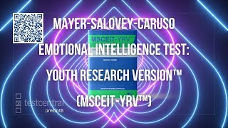 MSCEIT YRV TESTAREA INTELIGENȚEI EMOȚIONALE LA COPII ȘI ADOLESCENȚI 4 MIN [upl. by Naed]