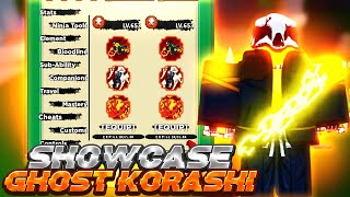 CODES Ghost Korashi Full Showcase en Español  Shindo Life [upl. by Coltun]