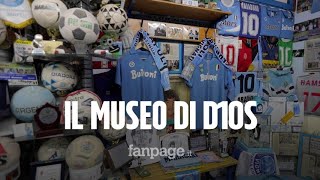 Il museo di Diego Armando Maradona in uno scantinato di NapoliquotQui suoi cimeli originali per tuttiquot [upl. by Keller]