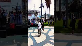 Gospel Singers and Praise Bands from All Over the US  Venice Beach [upl. by Ymas]