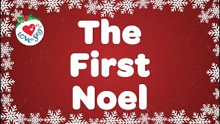 The First Noel with Lyrics  Christmas Song amp Carol [upl. by Nedmac70]